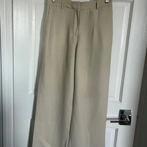 Toteme Straight Leg Trousers Size 34 - Picture 5 of 6